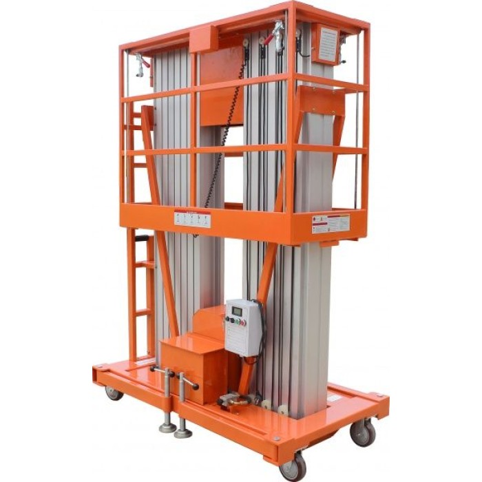 Телескопический несамоходный подъемник GROST Double Mast 200-14 AC/DC (16 метров)