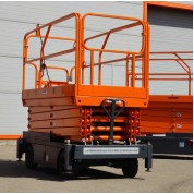 Несамоходный подъемник ножничного типа с питанием от аккумуляторов GROST Tower 500-7 (9м) (линейка без опций)