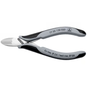 Кусачки боковые для электроники антистатические KNIPEX KN-7702130ESD