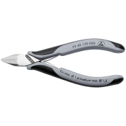 Кусачки боковые для электроники антистатические KNIPEX KN-7742130ESD