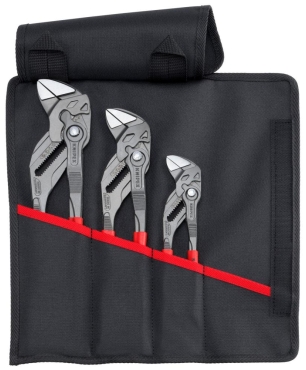 Набор переставных клещей, в сумке-скрутке, 3 пр., KNIPEX KN-001955S11