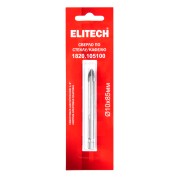 Сверло 10х85мм HEX1/4' стекло 1820.105100