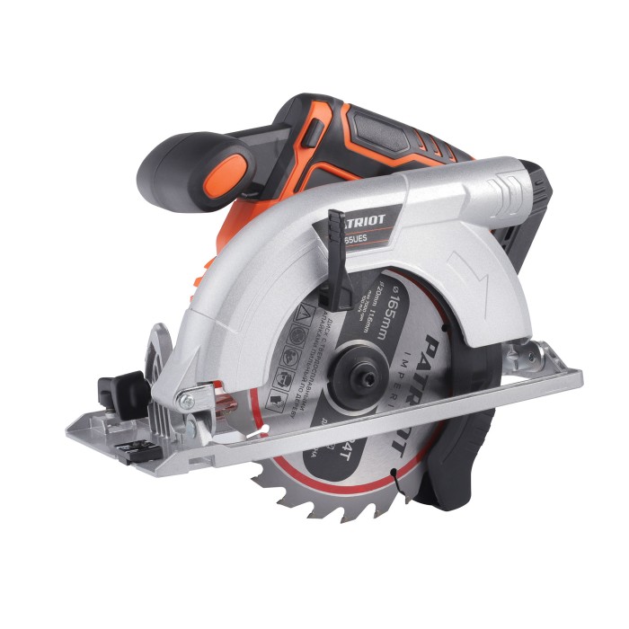 Пила циркулярная аккумуляторная Patriot CS 165 UES