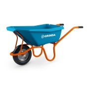 Тачка садовая GRINDA GP-21 одноколесная 110 л / 180 кг