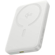 Внешний аккумулятор (Power Bank) BASEUS EnerFill FM12 Qi2, 10000мAч, белый