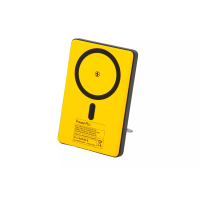 Внешний аккумулятор (Power Bank) BASEUS EnerFill FM12 Qi2, 10000мAч, желтый