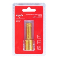 Коронка алмазная, 14мм х М14 1820.121200 ELITECH 14мм х М14 1820.121200