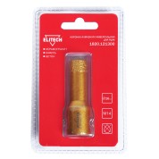 Коронка алмазная, 16мм х М14 1820.121300 ELITECH 16мм х М14 1820.121300