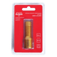 Коронка алмазная, 16мм х М14 1820.121300 ELITECH 16мм х М14 1820.121300