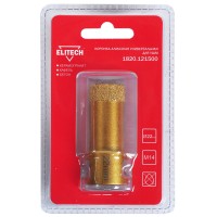 Коронка алмазная, 22мм х М14 1820.121500 ELITECH 22мм х М14 1820.121500