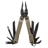 Мультитул Leatherman Super Tool 300 M, 18 функций, черно-коричневый нейлоновый чехол