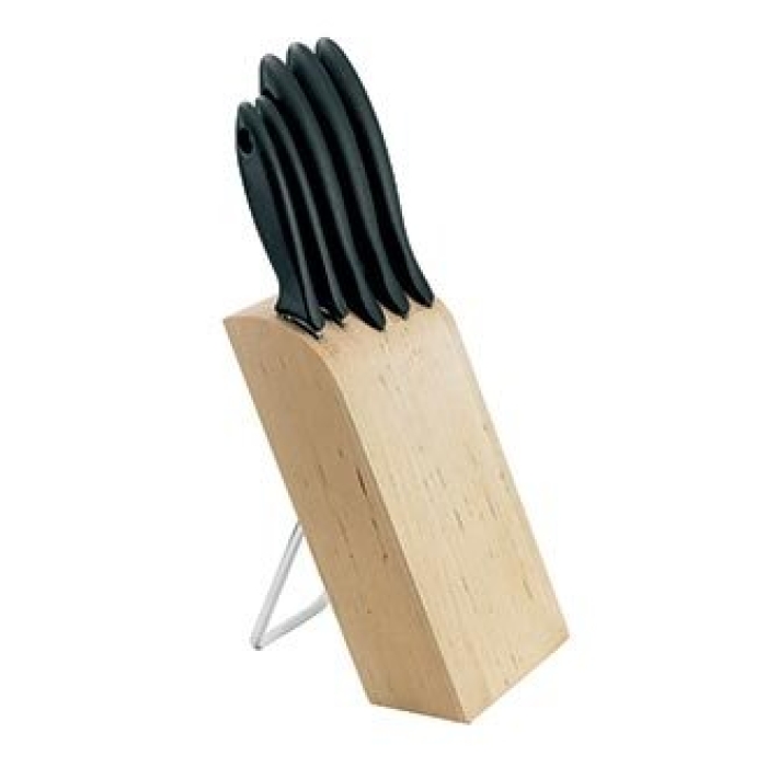 Набор ножей в блоке (5 шт.) Fiskars Essential