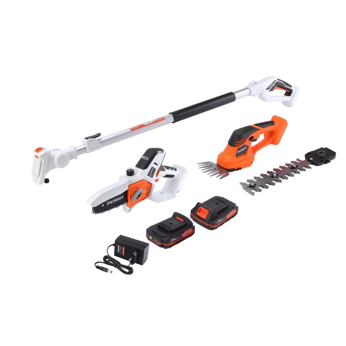 Набор аккумуляторного инструмента Patriot Ухоженный сад UES