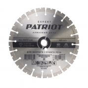 Диск алмазный сегментный (300х25 мм) Patriot 