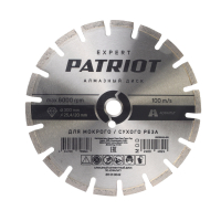 Диск алмазный сегментный (300х25 мм) Patriot 