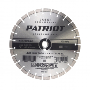Диск алмазный сегментный (400х25 мм) Patriot 