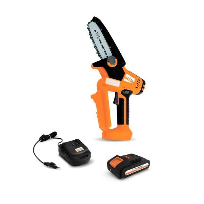 Мини-пила (сучкорез) аккумуляторная Villartec SA 20M Set  АКБ AS202 +ЗУ AC202