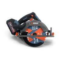Циркулярная пила аккумуляторная 20V SENIX PSCX2-M8-EU 165x20мм с АКБ 4Ач и ЗУ