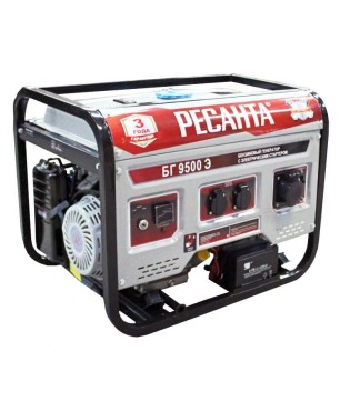 Генератор бензиновый Ресанта БГ 9500 Э