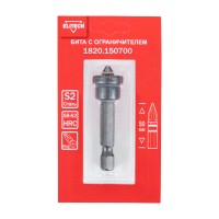 Бита с ограничителем для ГКЛ ELITECH PH2 50мм 1820.150700