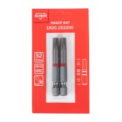 Биты ELITECH TORX30 50мм 2шт 1820.153200