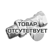 Клапан запорный прямой никелированный Ридан LV DN15 003L0144R