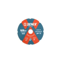 Диск алмазный отрезной по металлу SENIX 125x22.23мм