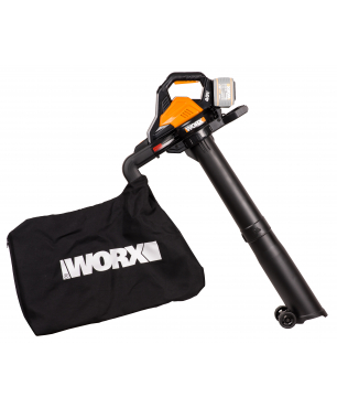 Воздуходувка-пылесос аккумуляторная бесщеточная WORX WG583E.9