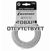 Корд триммерный Champion Square Twist 3.0 мм х 15 м (витой квадрат)