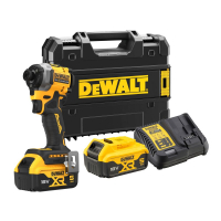 Аккумуляторный импульсный шуруповерт DEWALT, 18 В, 206 Нм, 3800 уд/мин, 3250 об/мин, с 2 АКБ 5 АЧ и ЗУ, в кейсе TSTAK, DCF850P2T
