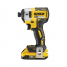 Аккумуляторный бесщеточный ударный винтоверт DEWALT, 18 В, 205 Нм, 3800 уд/мин, 3250 об/мин, с 2 АКБ 2 Ач и ЗУ, в кейсе, DCF887D2