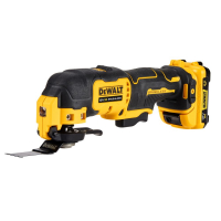 Аккумуляторный многофункциональный инструмент DEWALT, 12 В, 18000 кол/мин, с 2 АКБ 2 Ач и ЗУ, DCS353D2