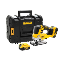 Аккумуляторный бесщёточный лобзик DEWALT, 18 В, 3200 ход/мин, с 2 АКБ 5 Ач и ЗУ, в кейсе TSTAK, DCS334P2