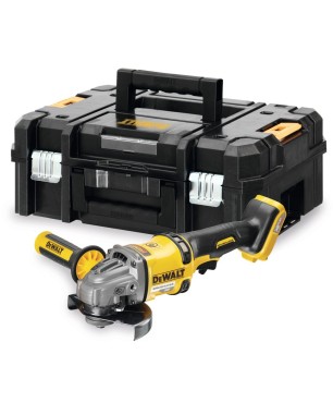 Аккумуляторная угловая шлифмашина DEWALT DCG414NT, 54 В, 125 мм, 9000 об/мин, без АКБ и ЗУ, в кейсе TSTAK (DCG414NT-XJ) (Уценка)