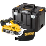 Аккумуляторная ленточная шлифмашина DEWALT DCW220NT, 18 В, 320 м/мин, без АКБ и ЗУ, в кейсе TSTAK (Уценка)