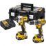 Аккумуляторный набор DEWALT DCK266P2T, 18 В: ударная дрель-шуруповерт DCD796 + шуруповерт DCF887, с 2 АКБ 5 Ач и ЗУ, в кейсе TSTAK