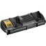Набор DEWALT DCB132X2: 2 АКБ DCB547, Li-Ion, 18/54 В, 9/3 Ач и двойное зарядное устройство DCB132, 12/14.4/18/54 В, 2x4 А