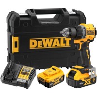 Аккумуляторная дрель-шуруповерт DeWALT DCD794P2T, 18 В, с 2 АКБ 5 Ач и ЗУ, в кейсе TSTAK