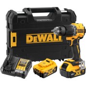 Аккумуляторная ударная дрель-шуруповерт DeWALTDCD799P2T, 18 В, с 2 АКБ 5 Ач и ЗУ, в кейсе TSTAK