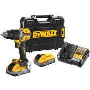 Аккумуляторная ударная дрель-шуруповерт DeWALT DCD805H2T, 18 В, с 2 АКБ 5 Ач и ЗУ, в кейсе TSTAK
