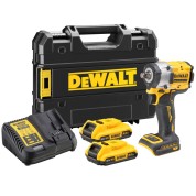 Аккумуляторный гайковерт DeWALT DCF921D2T, 18 В, с 2 АКБ 2 Ач и ЗУ, в кейсе TSTAK