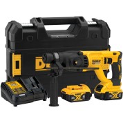 Аккумуляторный перфоратор DeWALT DCH133M2, 20 В, с 2 АКБ 4 Ач и ЗУ, в кейсе TSTAK