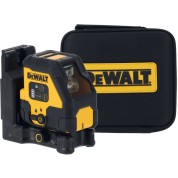 Аккумуляторный лазерный нивелир DeWALT DCLE14201RB, красный луч 30 м, со встроенной АКБ, в чехле