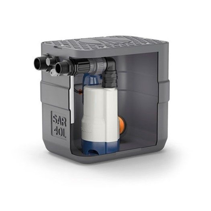 Станция накопления и подъёма сточных вод Pedrollo SAR  40-TOP 2-VORTEX-GM