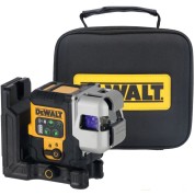 Аккумуляторный лазерный нивелир DeWALT DCLE14301GB, 10.8 В, зеленый луч 30 м, со встроенной АКБ, в чехле