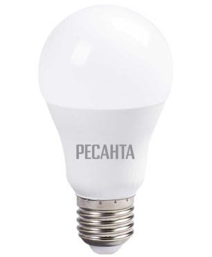 Лампа светодиодная РЕСАНТА LL-R-A60-13W-230-4K-E27