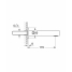 Излив для ванны GROHE Universal Cube, темный графит матовый 