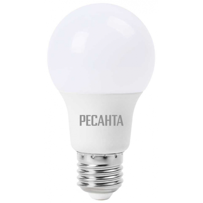 Лампа светодиодная РЕСАНТА LL-R-A60-7W-230-4K-E27