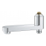 Излив для смесителя GROHE поворотный со встроенным переключателем ванна/душ, хром 