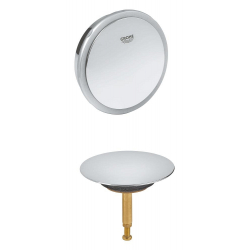 Сливной и переливной гарнитур GROHE Talento, внешняя часть, хром 